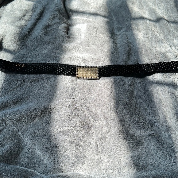 Vintage rhinestone sequin belt - Picture 3 of 3